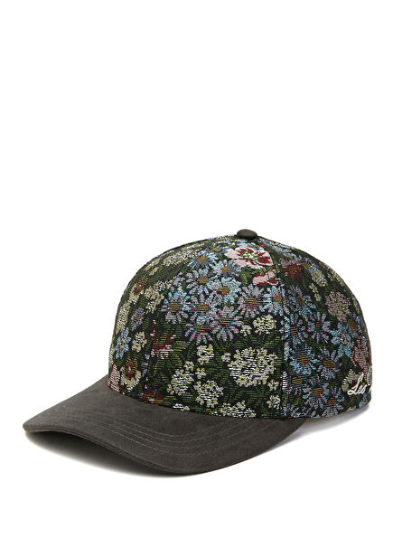 Khaki Patterned Men's Hat
