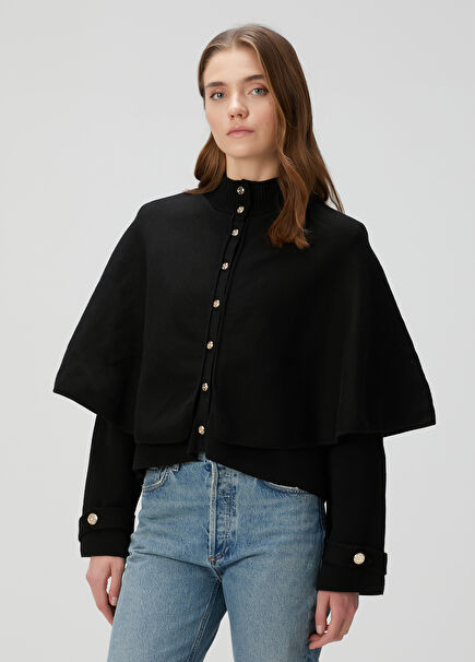 Mycape Black Cardigan