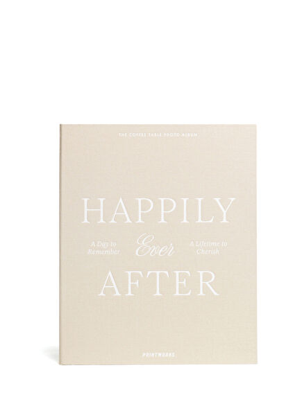 Happily Ever After Beige Photo Album