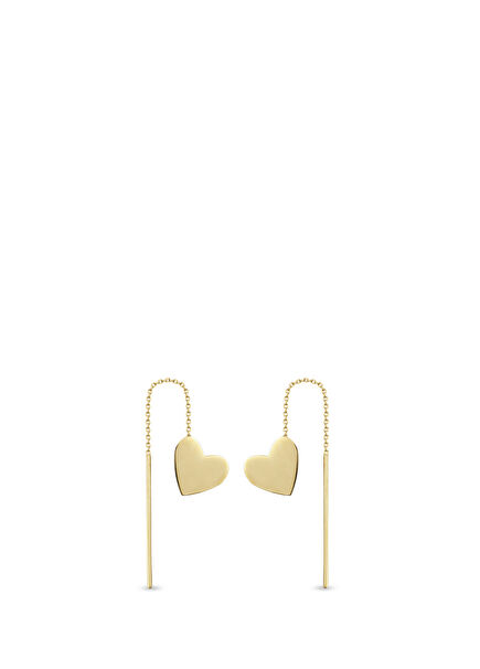 Tender Heart 14K Gold Women's Earrings