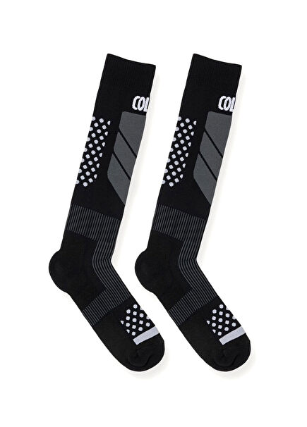 Ultrafit Black Unisex Çorap 