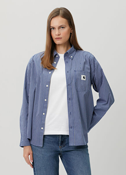 Groff Blue Plaid Shirt