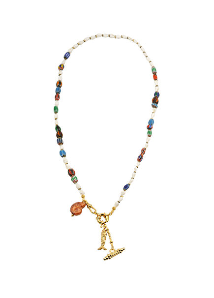 Boho Tide Kadın Altın Kaplama Kolye