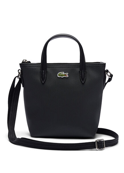 L.12.12 Siyah Kadın Postacı Çantası