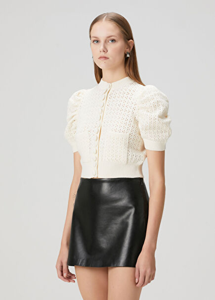 Navy Blue Wool Knitwear