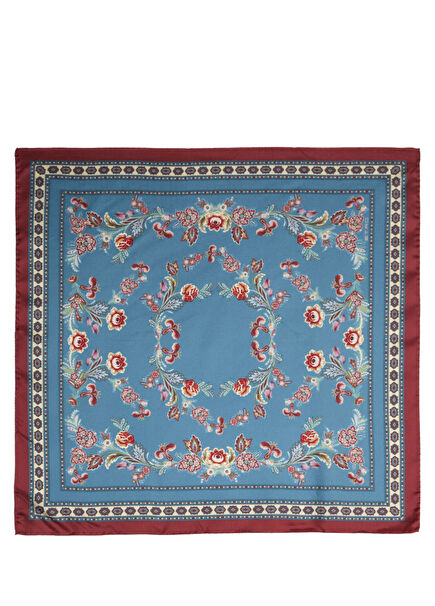 Çok Renkli İpek Eşarp