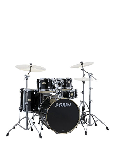 Stage Custom Birch 20" Raven Black Acoustic Drum 