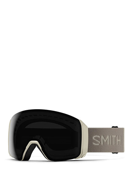 Smith 4D MAG XL Chalk Chroma Pop™ Sun Black Lens Unisex Ski Goggles + Bonus Lens