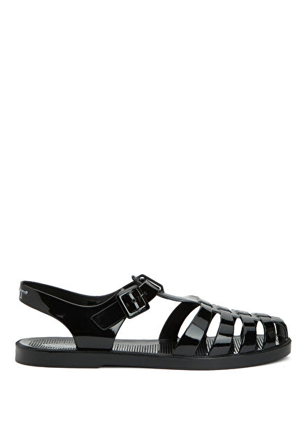 Black White Women's Sandals