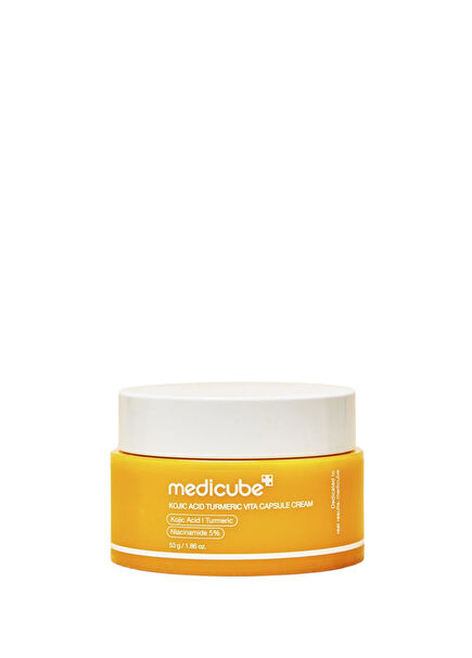 Kojic Acid Turmeric Vita Capsule Cream Cilt Tonu Eşitleyici Yüz Kremi 53 gr 