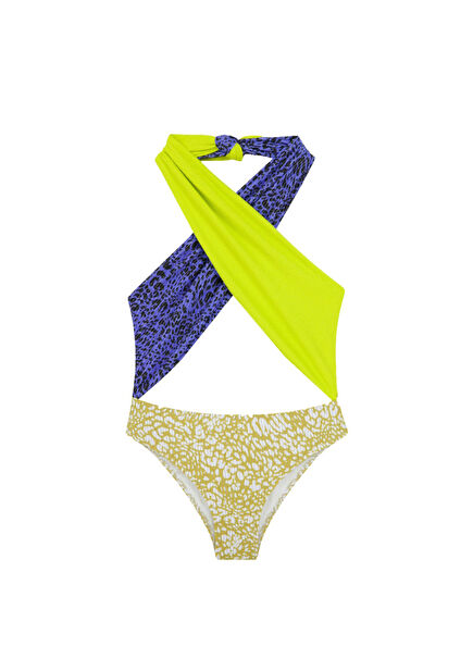 Paros Multicolored Women's Swimsuit