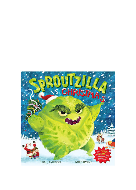 Sproutzilla vs. Christmas Children's Foreign Language Book
