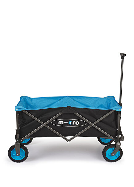 Mavi Çok Amaçlı Katlanır Taşıma Arabası