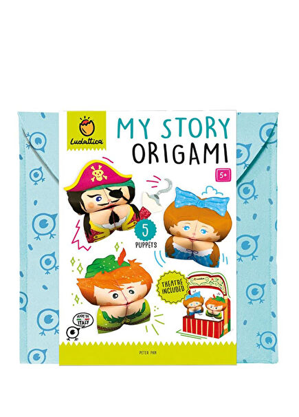 Peter Pan Origamiden Hikayeler Çocuk Yabancı Dil Aktivite Kitabı