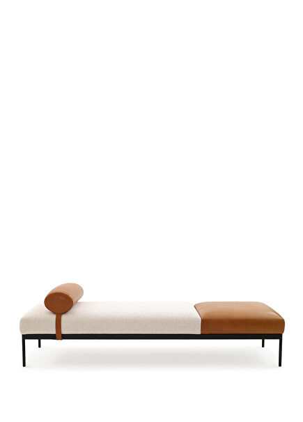 Dormi Linen Cream Puff Bench