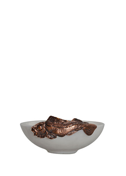 White Marble Decorative Bowl