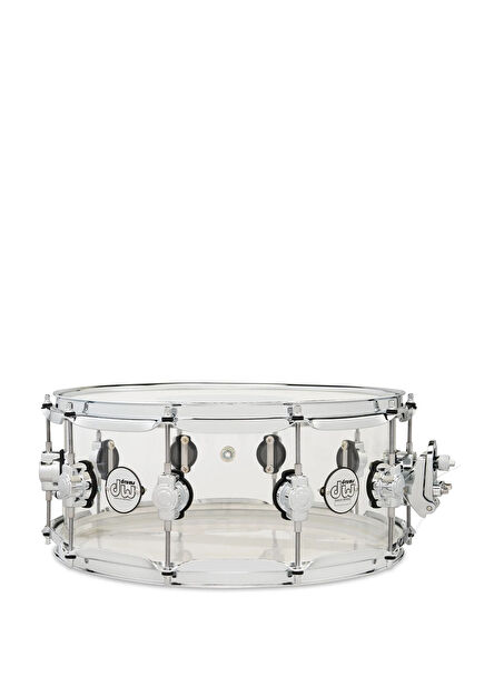 Dw Drums Design Series Acrylic 6 x 14" Snare (Clear)