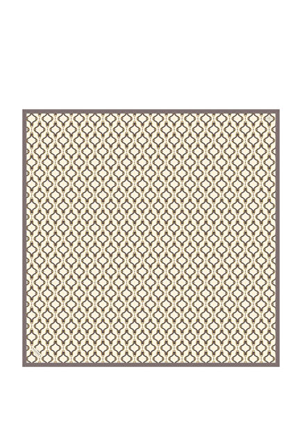 Lasso Chain Patterned Twill Silk Women's Scarf
