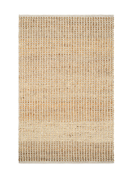 Panipat Grey Jute Rug 160 x 230 cm