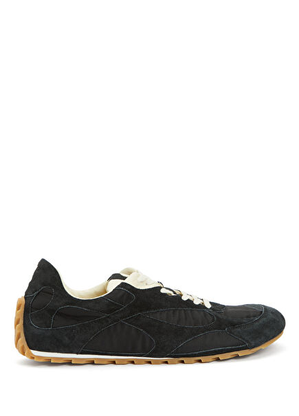 New Orbit Siyah Erkek Deri Sneaker