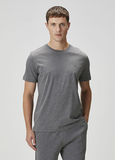 Grey Organic Cotton T-Shirt