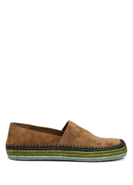 Ibiza Brown Men's Leather Espadrille