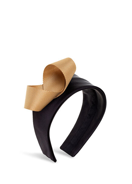 Modern Princess El Yapımı Siyah Kadın Taç