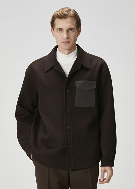 Kahverengi Yün Ceket