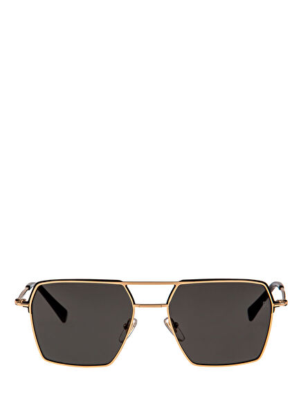 HM 1557 C 1 Metal Altın Siyah Erkek Güneş Gözlüğü