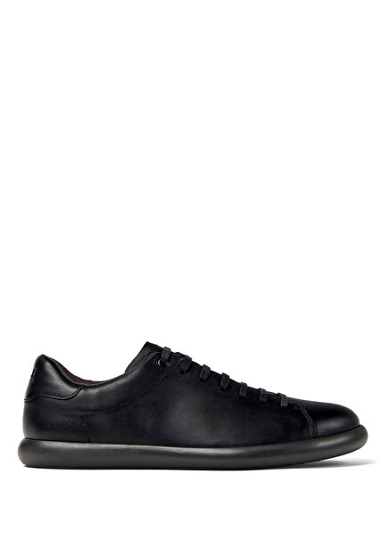 Pelotas Soller Black Leather Men's Sneakers