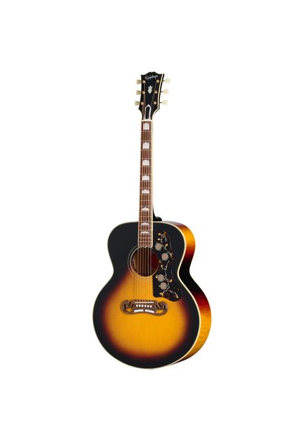 Inspired by Gibson Custom 1957 SJ-200 Reissue Vintage Sunburst Elektro Akustik Gitar 