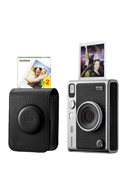 Instax Mini Evo Siyah Fotoğraf Makinası ve Hediye Seti 4