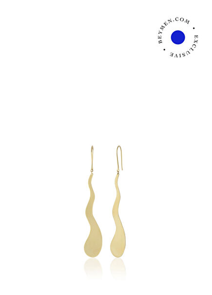 Flow Dangling 14K Gold Women's Earrings