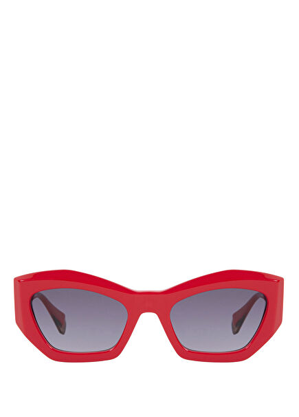 Vanguard Kika 6736 6 Red Geometric Women's Sunglasses