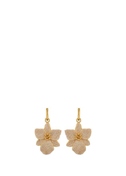 Orchid Juvena Women's Gold Plated Earrings