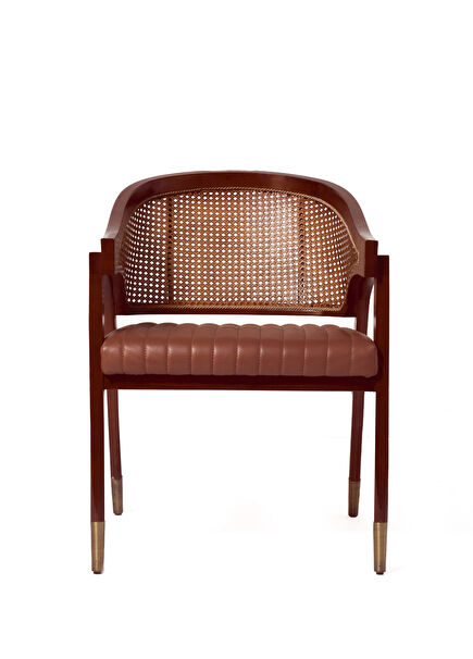 Aland Medusa Kahverengi Sandalye