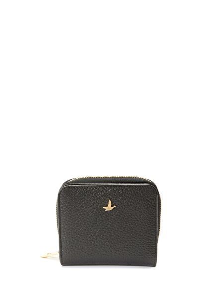 Black Women's Leather Wallet