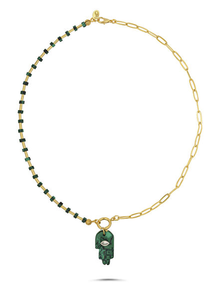 Your Side Hamsa Women'S Gold Plated Necklace