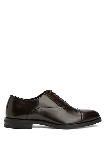 Dark Brown Men's Leather Shoes