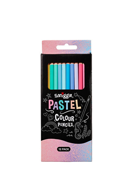 Pastel 12'li Kuru Boya Kalemi