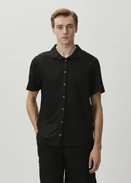 Bernis Black Short Sleeve Shirt