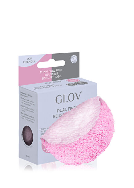Dual Fiber Makeup Removing Skincare Pads 5Pack