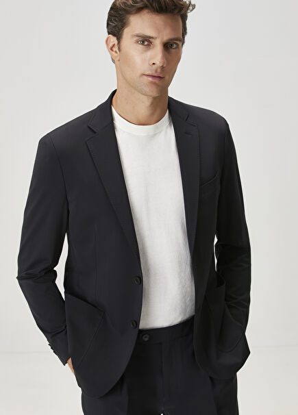 Drop 8 4Way Stretch Siyah Ceket