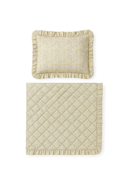 Ninova Çiçekli Pamuklu Bebek Çocuk Uyku Seti