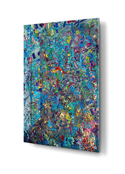 Mosaic By Ferruh Karakaşlı 100X67 Cm Painting