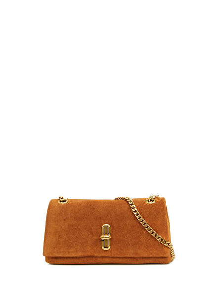 Mini Tan Women's Suede Bag