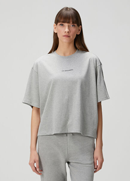 Gri Oversize T-shirt