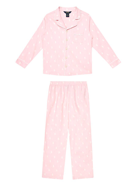Pink Girls Pyjamas Set