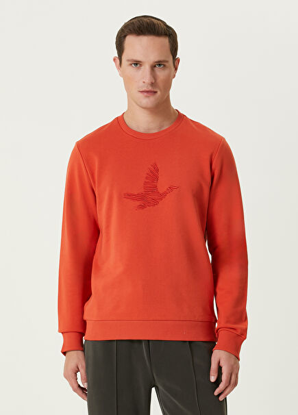 Tile Logo Detailed Sweatshirt