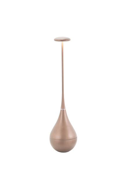 Dondolina Bronz Şarjlı Led Masa Lambası